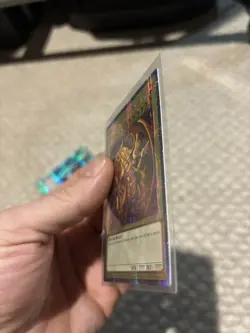 The Winged Dragon of Ra Quarter Century Secret Rare Card LC01-EN003 Yu Gi Oh - Image 3