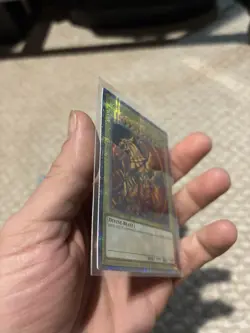 The Winged Dragon of Ra Quarter Century Secret Rare Card LC01-EN003 Yu Gi Oh - Image 4