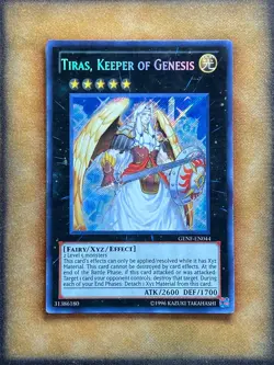 Yugioh Tiras, Keeper of Genesis GENF-EN044 Secret Rare LP - Image 1