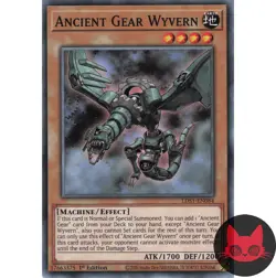 Yugioh Ancient Gear Wyvern LDS1-EN084 Common 1st Edition NM - Image 1