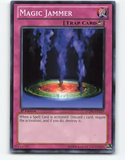 Magic Jammer #LCJW-EN129 1st Edition Yugioh Card - Image 1