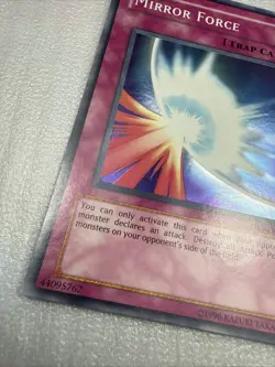 Yu-Gi-Oh! Mirror Force DB2-EN081 Super Rare Unlimited Near Mint - Image 2