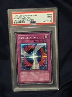 Negate Attack (The Sacred Cards) TSC-003 Yu-Gi-Oh! PSA 9 - Image 1