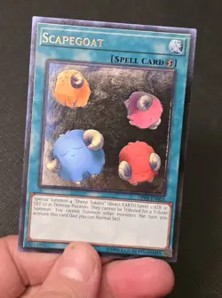 YGO Scapegoat Ultimate Rare Unlimited Near Mint OTS Tournament Pack 8 OP08-EN003 - Image 3