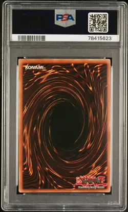 YUGIOH PSA 8 2003 Mirage of Nightmare PGD-036 Super Rare 1st Edition - Image 2