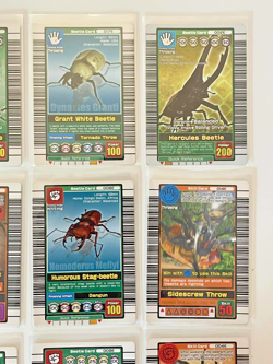 Mushiking The King of Beetle Lot of 16 Cards Holo Hercules 002E SEGA JAPAN GAME - Image 2