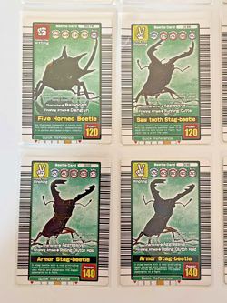 Mushiking The King of Beetle Lot of 16 Cards Holo Hercules 002E SEGA JAPAN GAME - Image 5