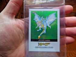 MetaZoo Topps Chrome Quetzalcoatlus Green Refractor Card Cryptid Camera 32/99 - Image 1