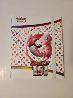 Pokemon Cards Binder Scarlet and Violet 151 Binder - Image 1