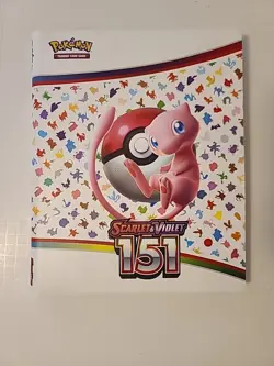 Pokemon Cards Binder Scarlet and Violet 151 Binder - Image 5