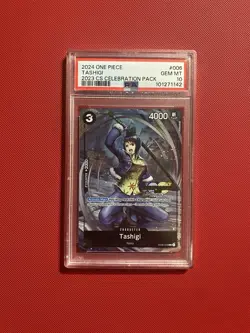 One Piece Tashigi CS Championship Celebration Pack English ST06-006 PSA 10 Card - Image 1