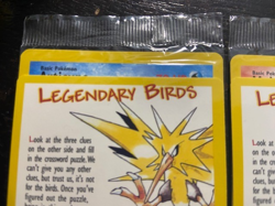 Pokemon Cards Sealed LEGENDARY BIRDS Promo Set of 3 ZAPDOS ARTICUNO MOLTRES 2000 - Image 4
