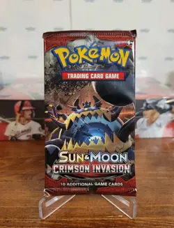 Pokemon Crimson Invasion 10 Card Sealed Booster Pack Guzzlord 1 Sun & Moon And ! - Image 5
