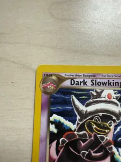 Pokemon TCG Dark Slowking Neo Destiny Card 20/105 Unlimited Rare LP - Image 2