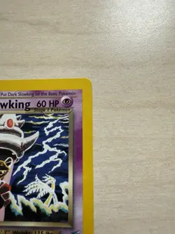 Pokemon TCG Dark Slowking Neo Destiny Card 20/105 Unlimited Rare LP - Image 3