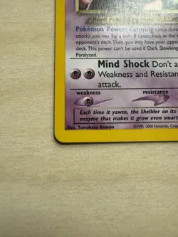 Pokemon TCG Dark Slowking Neo Destiny Card 20/105 Unlimited Rare LP - Image 5