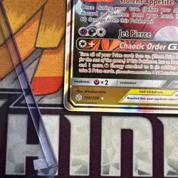 Pokemon TCG Naganadel Guzzlord GX 158/236 - NM Cosmic Eclipse Holo Card - Image 3