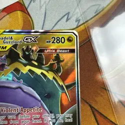 Pokemon TCG Naganadel Guzzlord GX 158/236 - NM Cosmic Eclipse Holo Card - Image 5