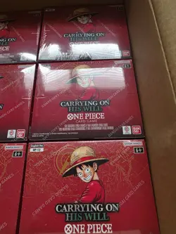 6 x One Piece TCG: OP13 Carrying On His Will Booster Box Sealed English UK - Image 3