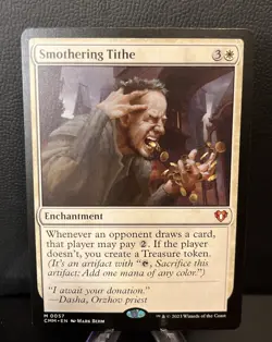 Smothering Tithe Commander Masters Card #0057 MTG NM - Image 1