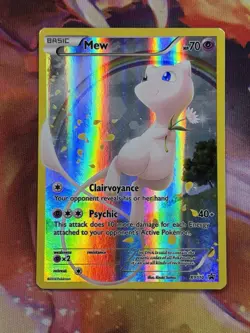 Pokemon TCG Mew Black Star Promos XY110 Holo Card - Image 1