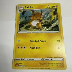 Pokemon - Raichu Holo - 009/034 - CLC - Pokemon TCG Classic Card NM (1) - Image 2