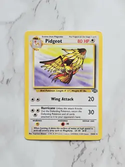 Vintage 1999 Pidgeot Pokemon Card - Jungle Set 24/64 - Near Mint Condition - Image 1
