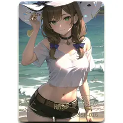 Goddess Story Beautiful Figure Anime Waifu Card Lisa Genshin Impact SSR-016 - Image 1