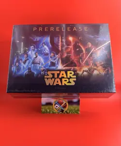 Star Wars Battle Prerelease Trading Card Booster Box Disney CCG NEW Sealed - Image 1