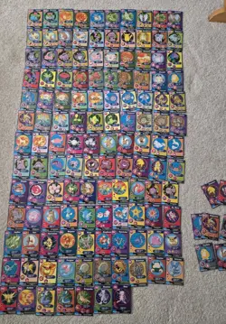 1999 Burger King Pokemon Cards Lot Of 140 Promo Trivia Poketrivia - MP, OFFER - Image 1