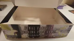 Final Fantasy Hidden Hope TCG Cards Lot Holos Commons Prerelease Sleeves and Box - Image 3