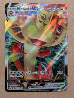 Meowth VMAX SWSH005 SWSH: Sword & Shield Promo Cards Holo - Image 1