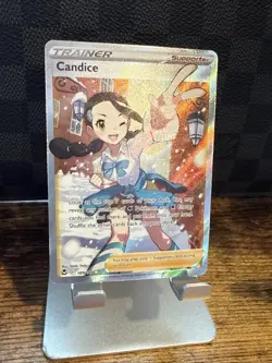Pokemon TCG Candice Full Art Holo Ultra Rare Card 189/195 Silver Tempest NM - Image 5