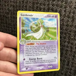 Pokemon TCG Gardevoir EX Ruby & Sapphire 7/109 Holo Rare 100HP Card 2004 - Image 1