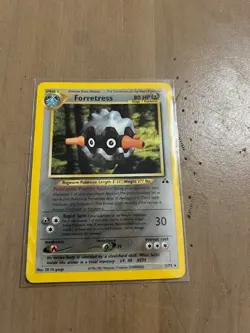 Forretress 2/75 Neo Discovery Holo Pokemon trading cards - Image 1