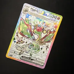 Pokemon TCG Flygon EX Holo Ultra Rare Card Sv08: Surging Sparks 222/191 - Image 2