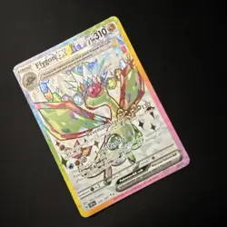 Pokemon TCG Flygon EX Holo Ultra Rare Card Sv08: Surging Sparks 222/191 - Image 3