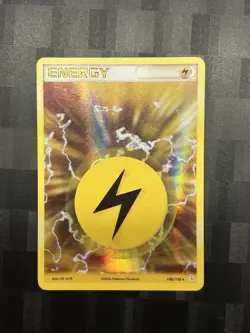 Lightning Energy Holon Phantoms #108/110 Pokemon Card TCG - Image 1