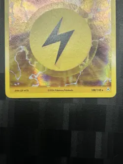 Lightning Energy Holon Phantoms #108/110 Pokemon Card TCG - Image 5