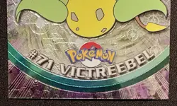 VICTREEBEL #71, Series 1 - 2000, Topps TV Animation Edition Chrome Pokemon Card - Image 4