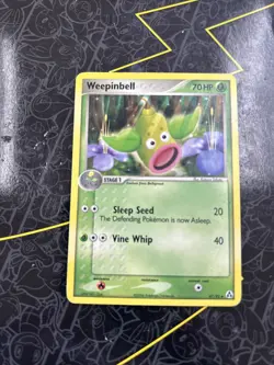 Weepinbell 47/92 EX Legend Maker - Uncommon Pokemon Card D1 - Image 1