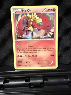 Pokemon TCG Ho-Oh Black Star Promos Holo Card XY153 - Image 1