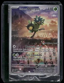 Teal Mask Ogerpon 123 Sv: Scarlet & Violet Promo Cards Holo (sealed) - Image 1