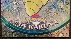 KAKUNA #14, Series 1 - 2000, Topps TV Animation Edition Chrome Pokemon Card - Image 4