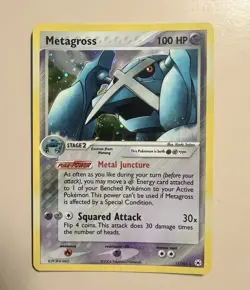 Metagross 11/101 EX Hidden Legends Holo Rare Vintage Pokemon TCG Card! - Image 2