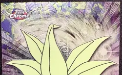 ODDISH #43, Series 1 - 2000, Topps TV Animation Edition Chrome Pokemon Card - Image 3