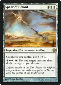mtg magic spear of heliod ENGLISH lance d'heliode theros - Image 1