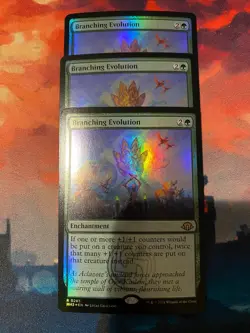 MTG Modern Horizons 3 Branching Evolution Foil x 3 - Image 1