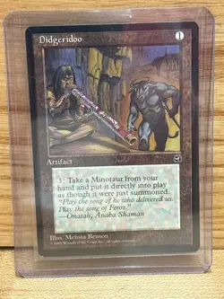 Digeridoo Magic the Gathering Homelands - Image 1