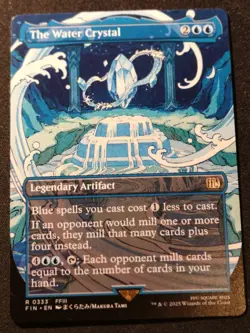 The Water Crystal - Borderless - FIN - MTG - EN - NM - 0333 - Image 1